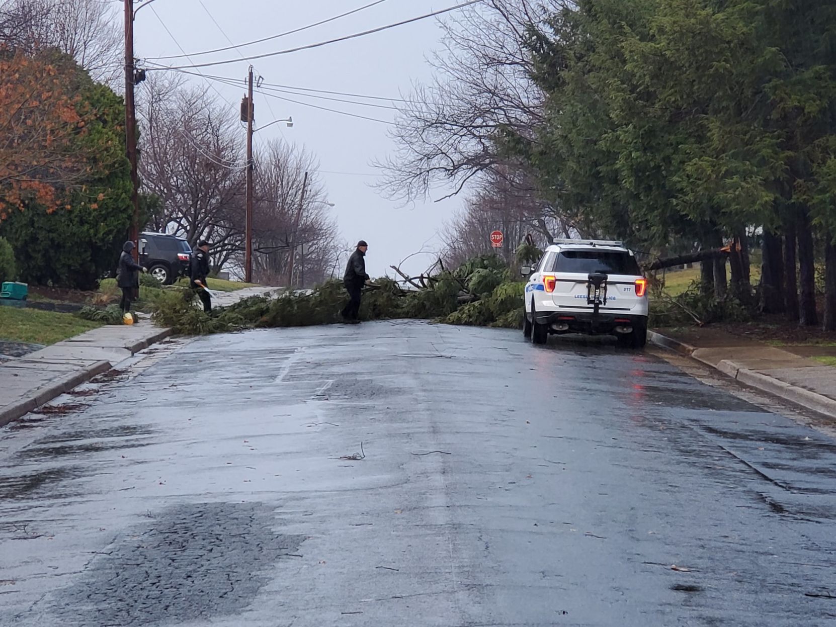 Leesburg Police | Storm Feb. 7, 2020